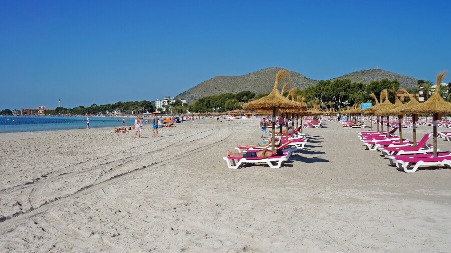 Playa de Alcudia Playa de Alcudia